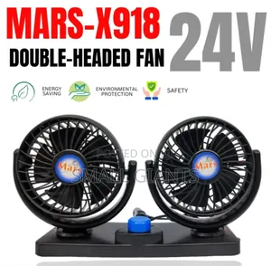 Automotive Vehicle Dual Rotating Car Fan