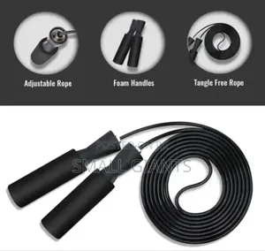 Tangle-Free Adjustable Fitness Skipping Rope