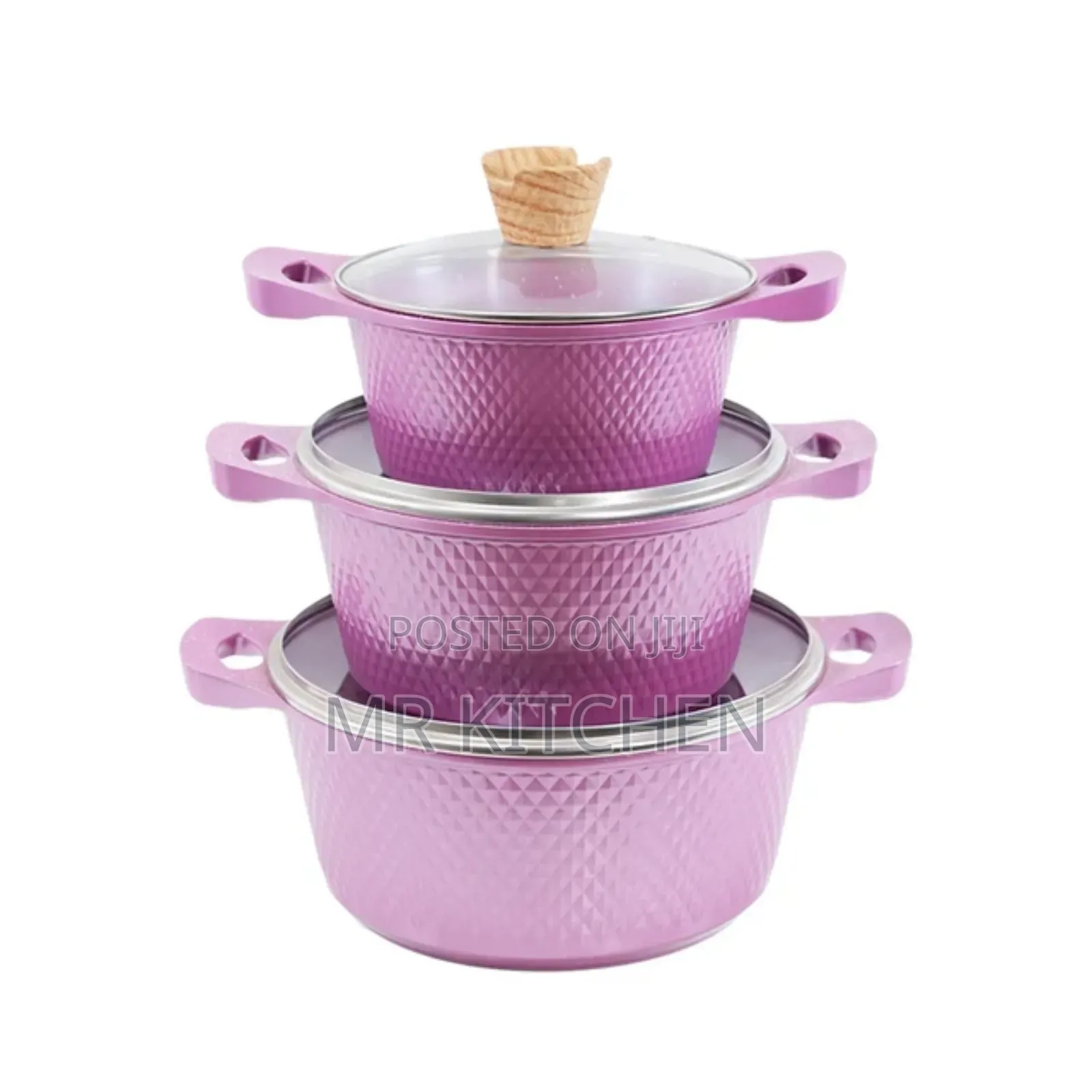 DSP Nonstick Marble Pots