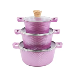 DSP Nonstick Marble Pots