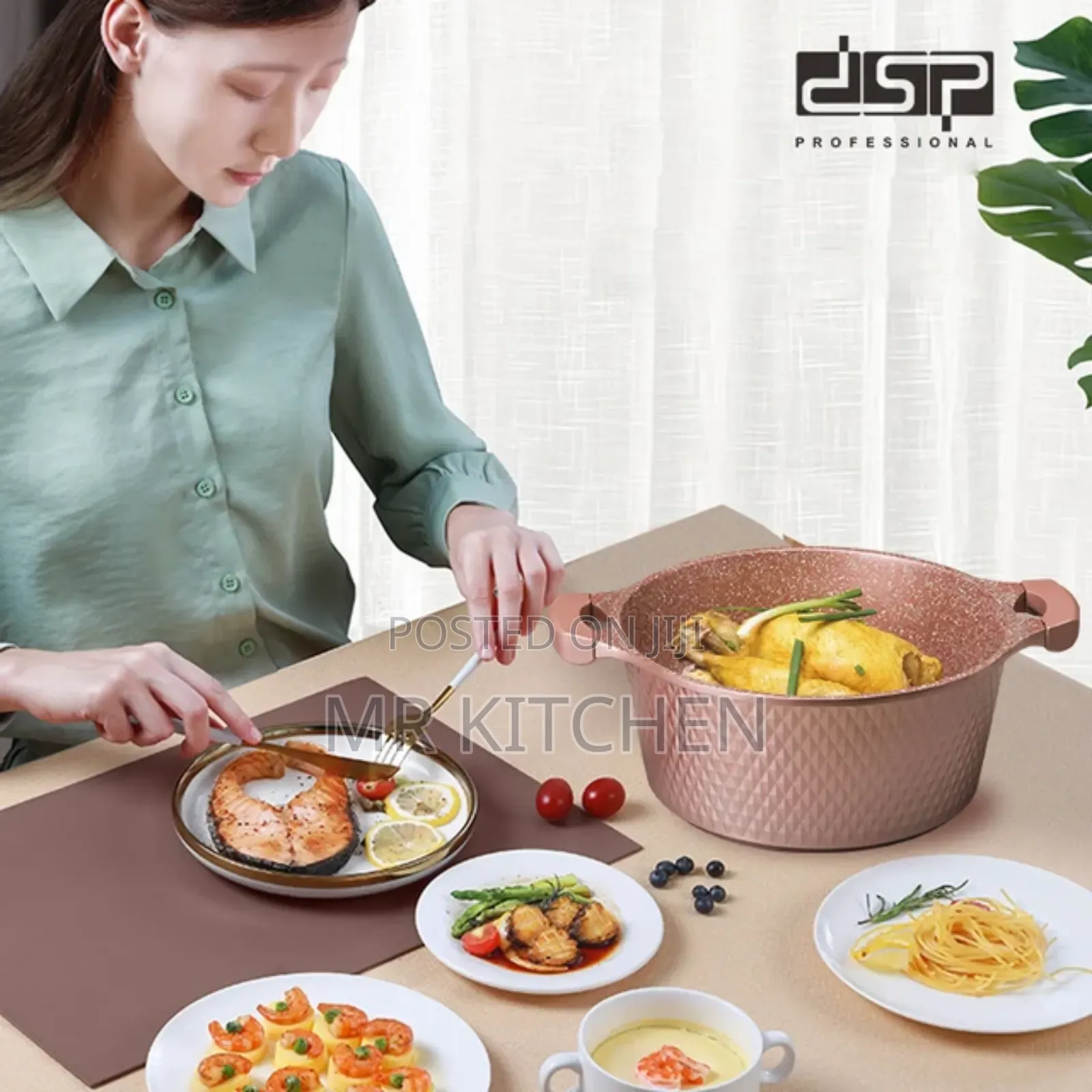 DSP Nonstick Marble Pots