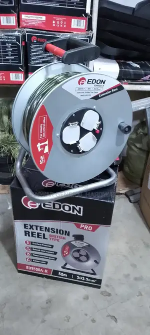50m,(2.5mm Cable Extension Cable Reel,Heavy Duty/Industrial