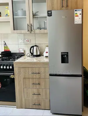 Brand New Boxed Hisense 341L Double Door Fridg Wt Dispenser