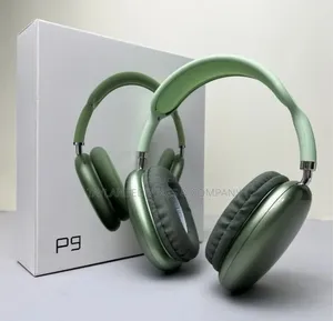 P9 Wireless Bluetooth Hifi Bass Over Ear Headphones - Green