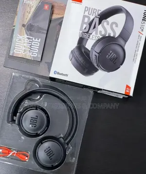 JBL Tune Bluetooth Wireless on-Ear Headphones - Pure Bass