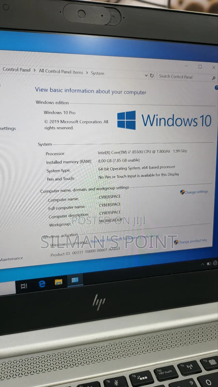 Laptop HP EliteBook 830 G5 8GB Intel Core I7 SSD 256GB