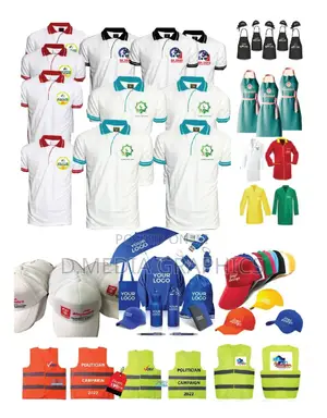 T Shirts Printing, Capes,Overolls Reflectors