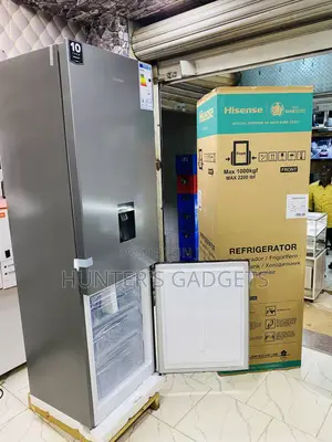 341 Litres Hisense Double Refrigerator With Water Dispenser