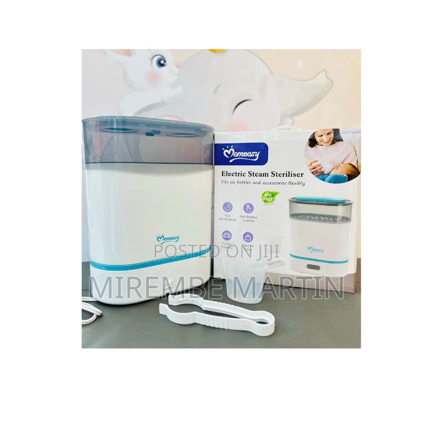 Momeasy Electric Steam Sterilizer.