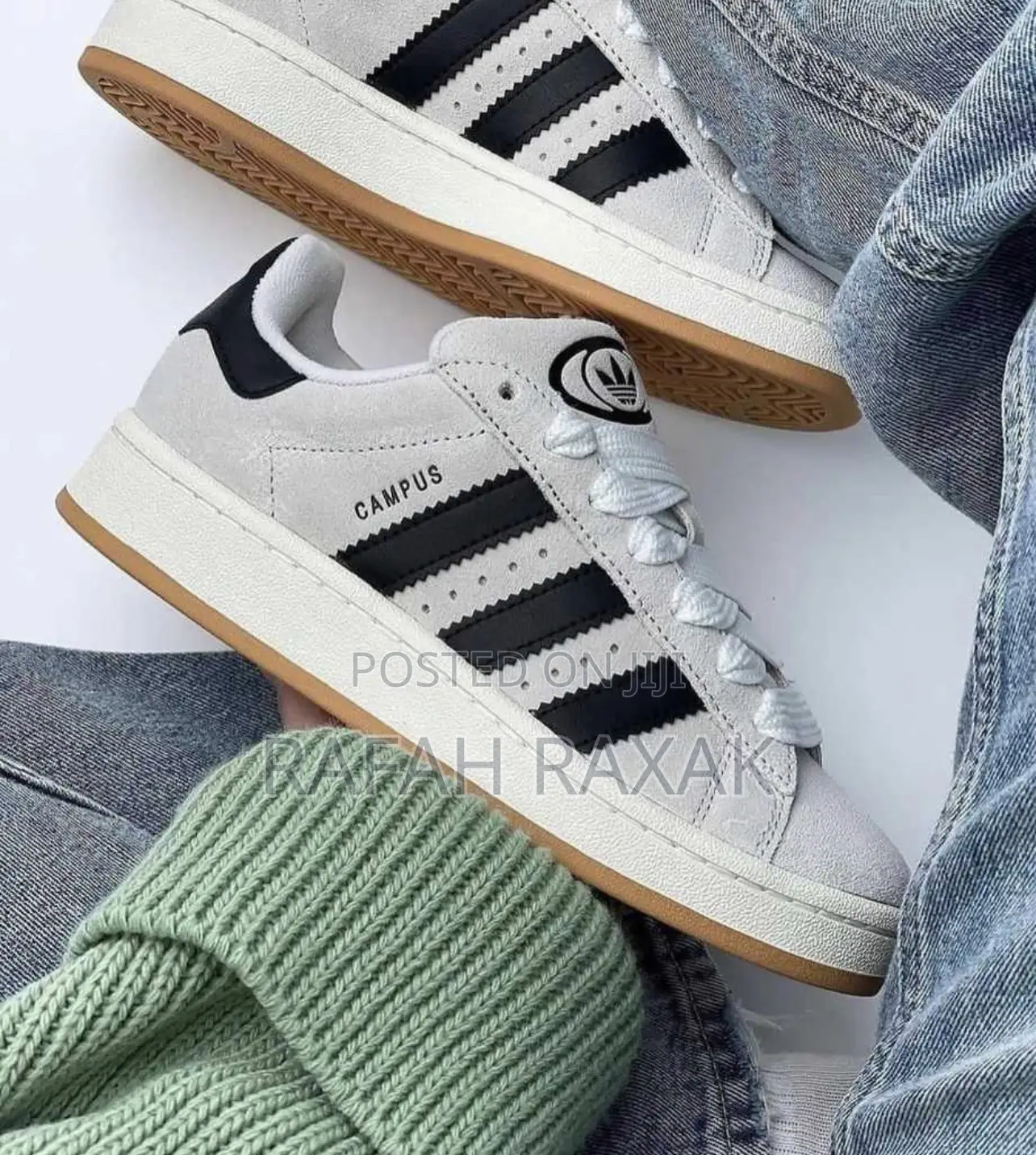 Original Grey Suede Adidas Campus 00s Sneakers