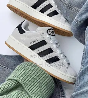 Original Grey Suede Adidas Campus 00s Sneakers