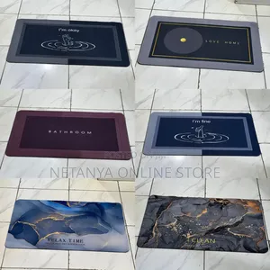 New Rubber Bathroom Mats (Anti Slip)