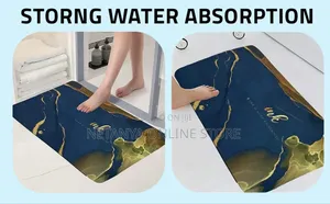 New Rubber Bathroom Mats (Anti Slip)