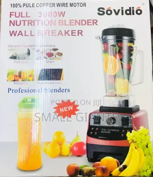 2.0L Full Nutrition Commercial Power Blender -Red