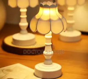 Nordic Retro Eye Protection Vintage Style Led Lotus Light