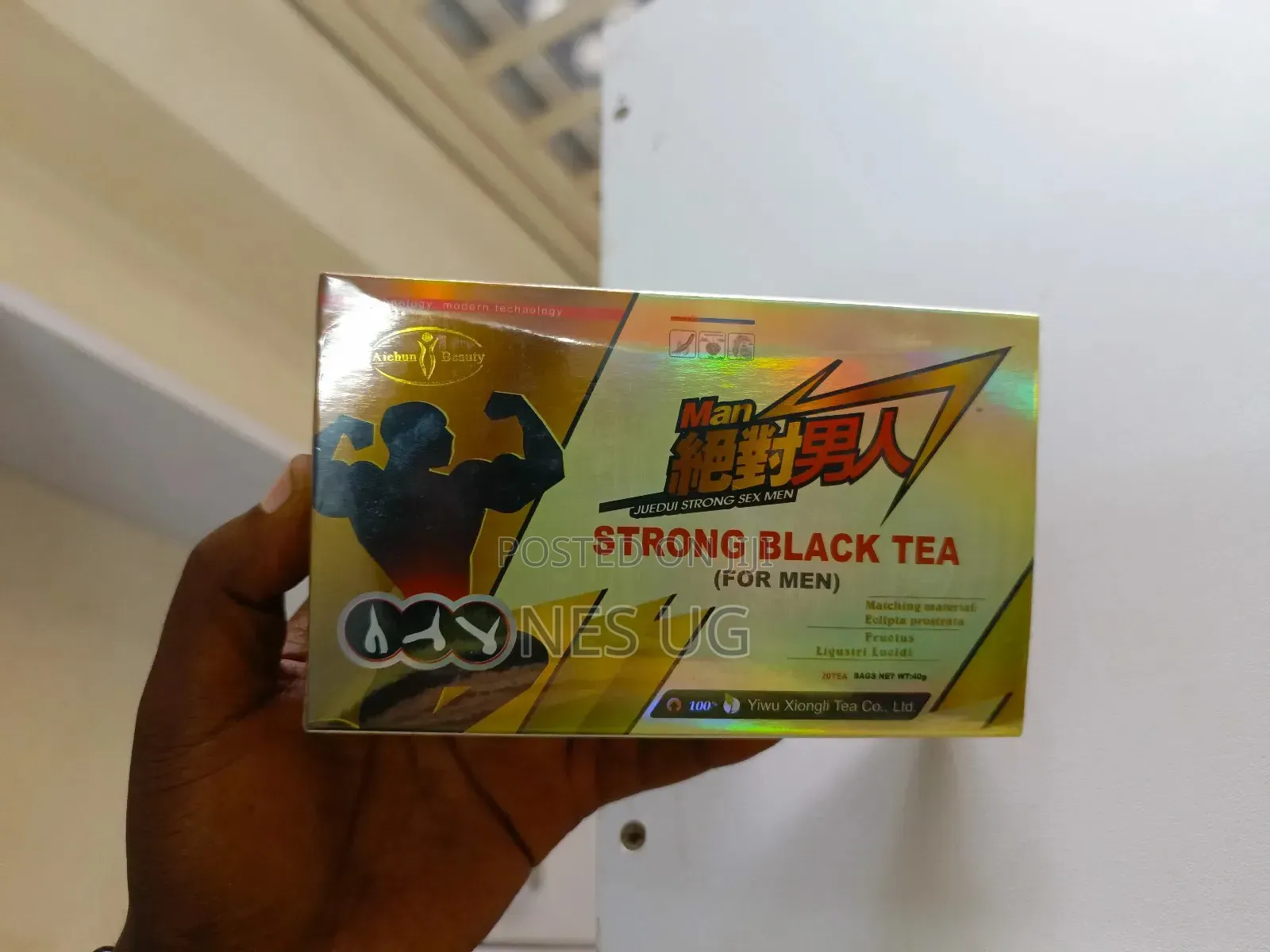 Strong Black Tea for Men - 20tea Bags