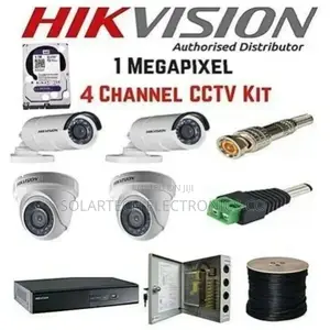 4 Channel CCTV Camera Kit/ Smart Hybrid A