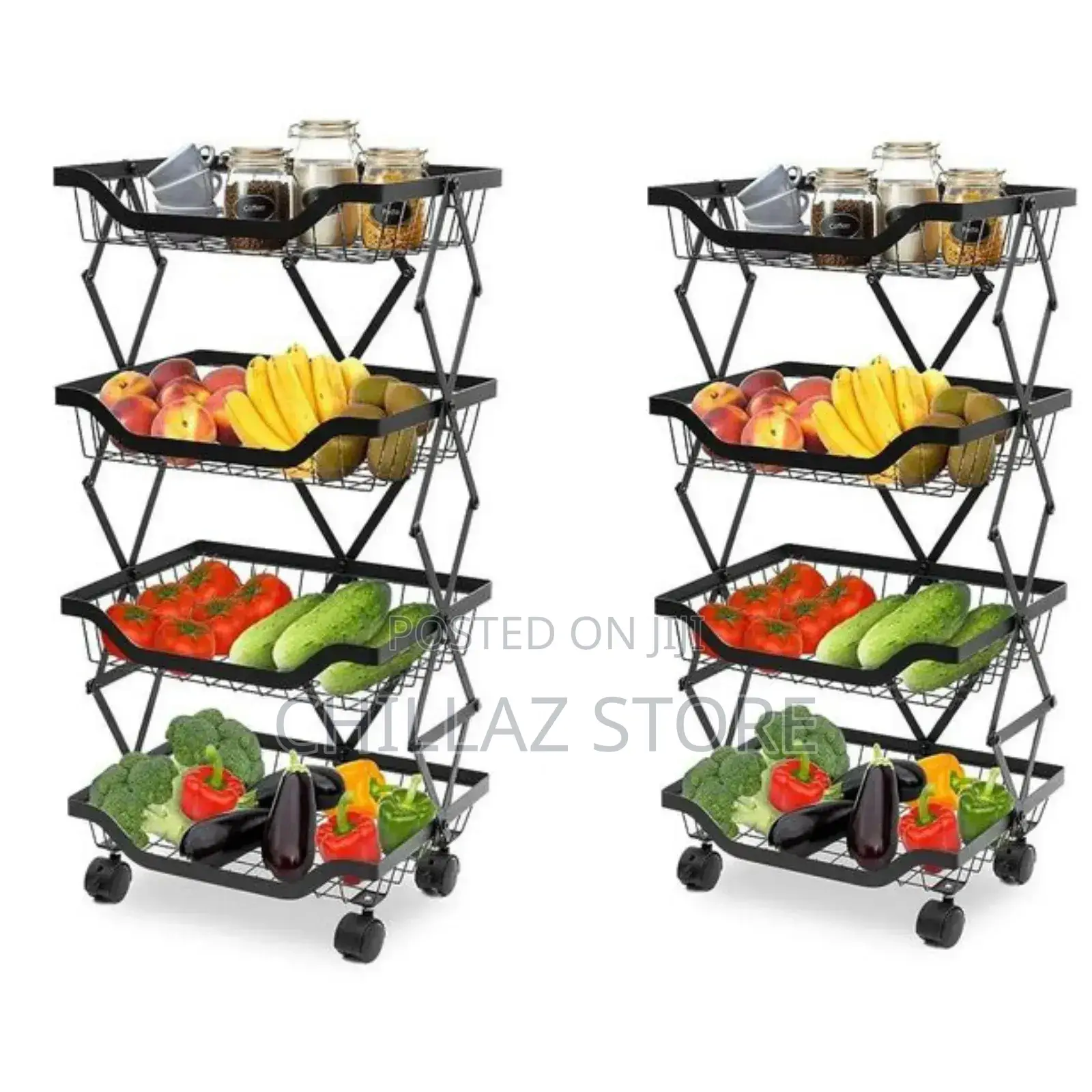 4 Layer Fruit Rack