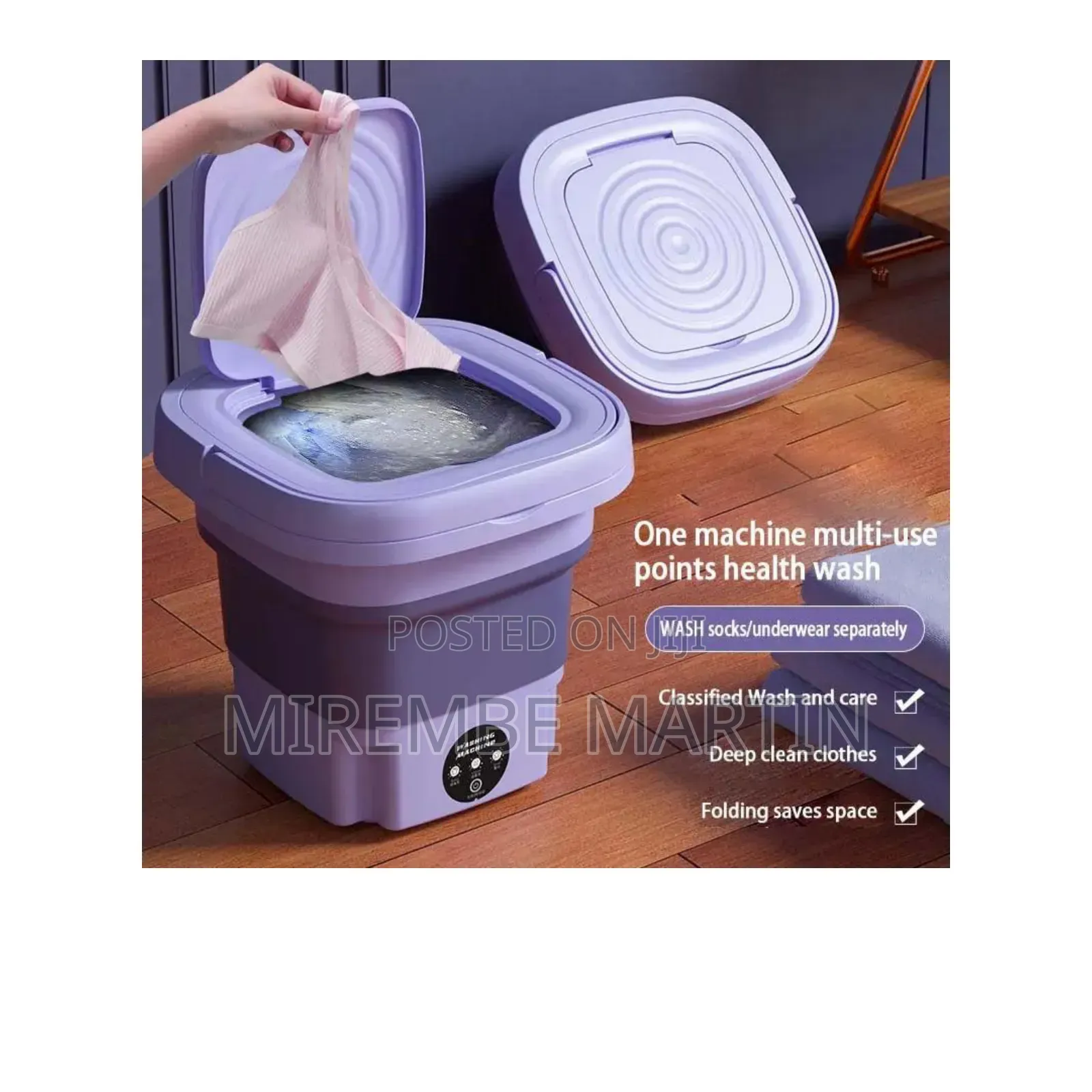 Electric Portable Mini Washing Machine.