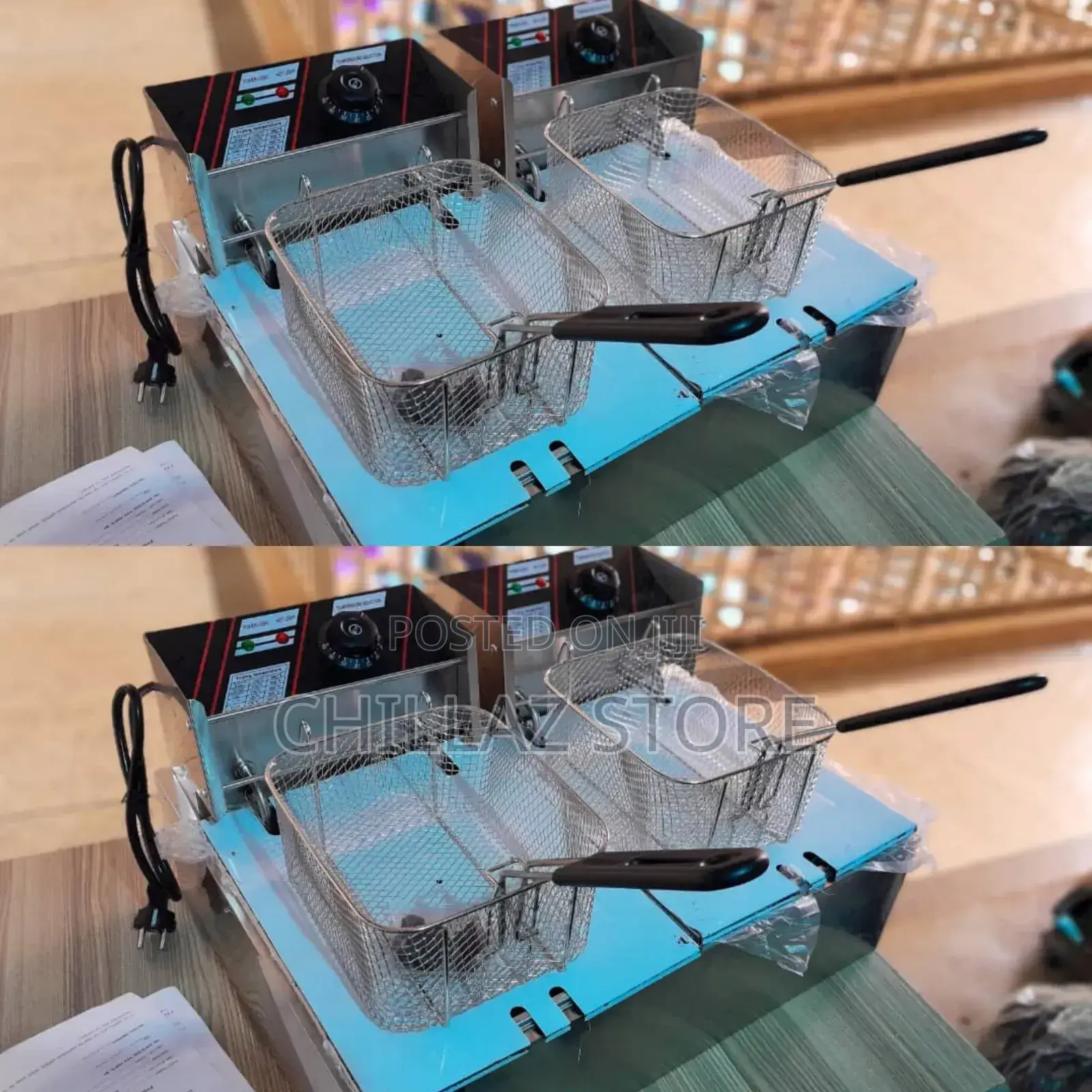 Electric Double Fryer