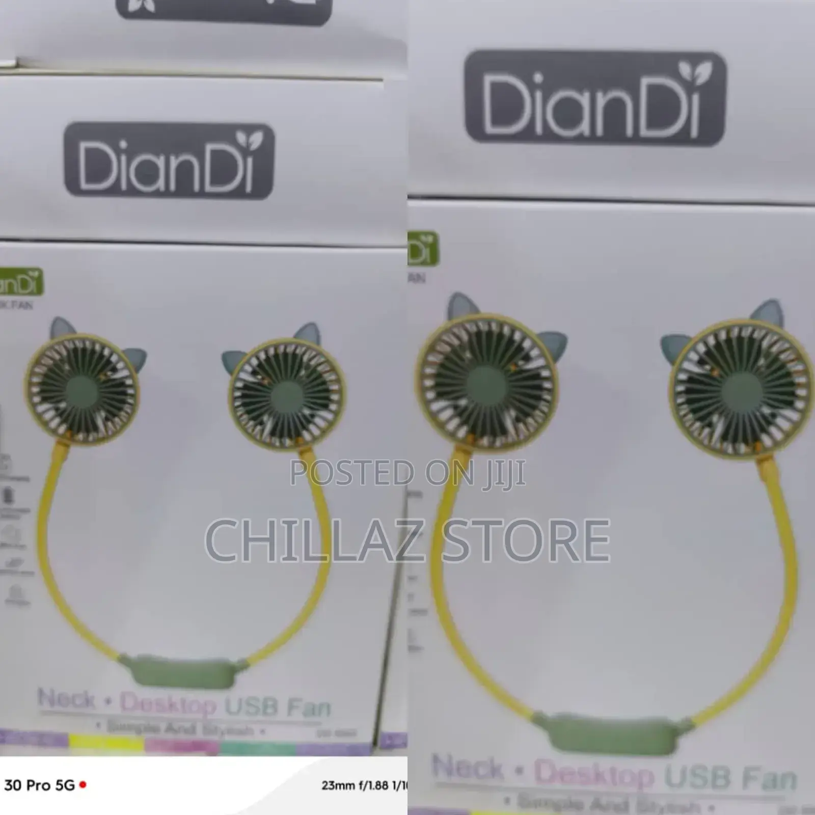 Wireless USB Neck Fan