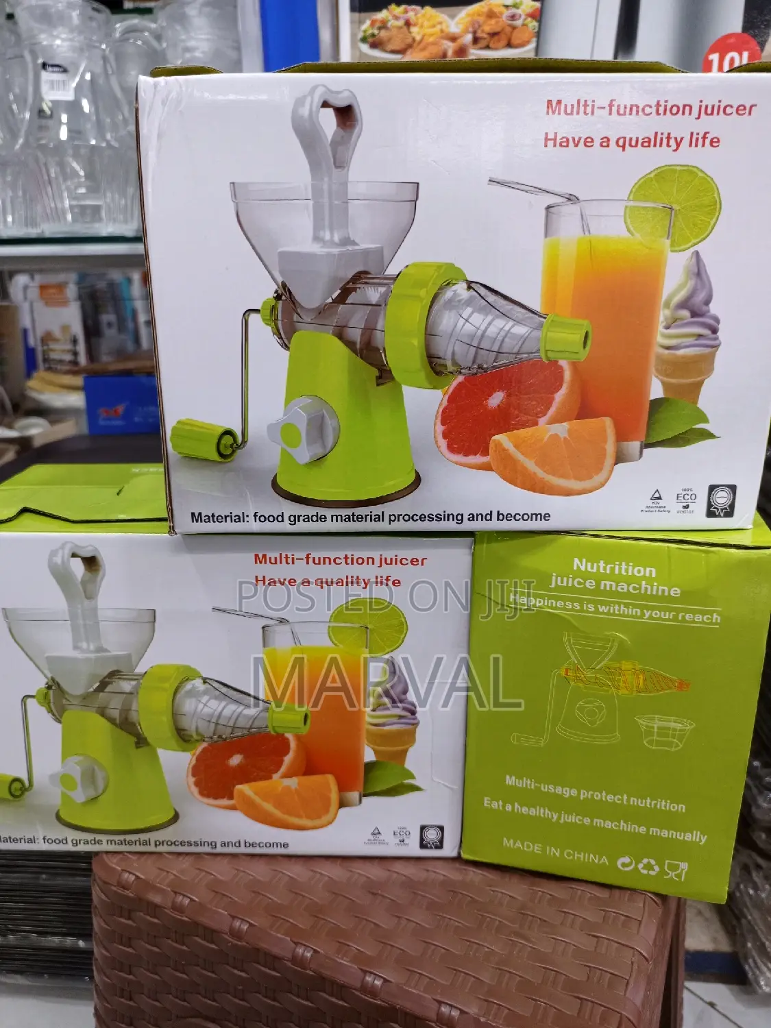 Mini Hand-Manual Multi-Function Juicer Squeezer