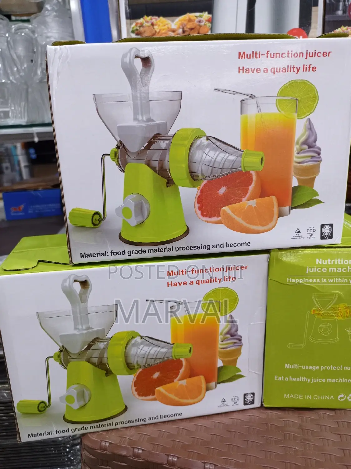 Mini Hand-Manual Multi-Function Juicer Squeezer