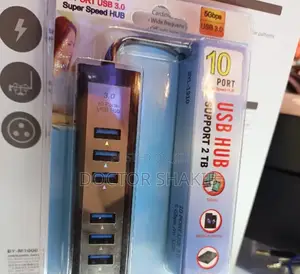10 Ports High Speed USB Hub