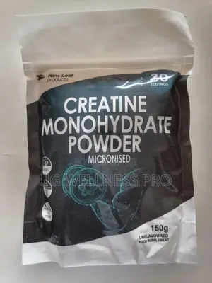 New Leaf Creatine Monohydrate Powder 150g 30 Servings