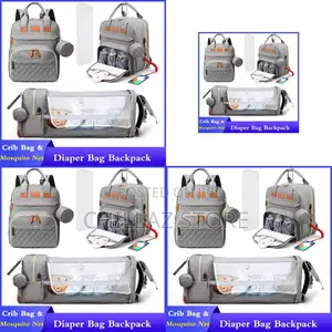 Baby Diaper Bag Backpack Crib