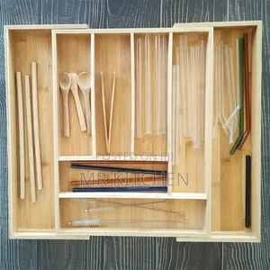Wooden Cutlery Organizer