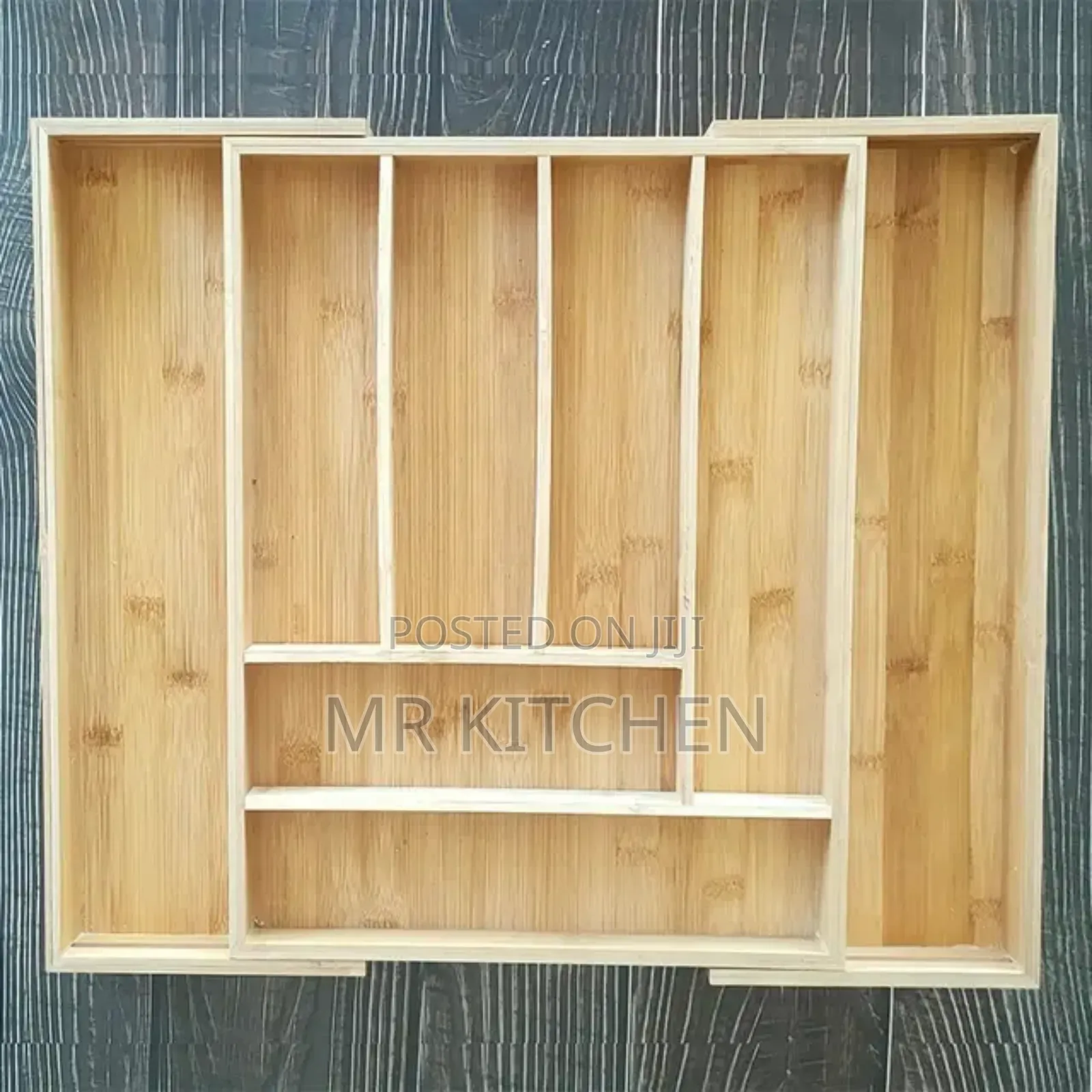 Wooden Cutlery Organizer