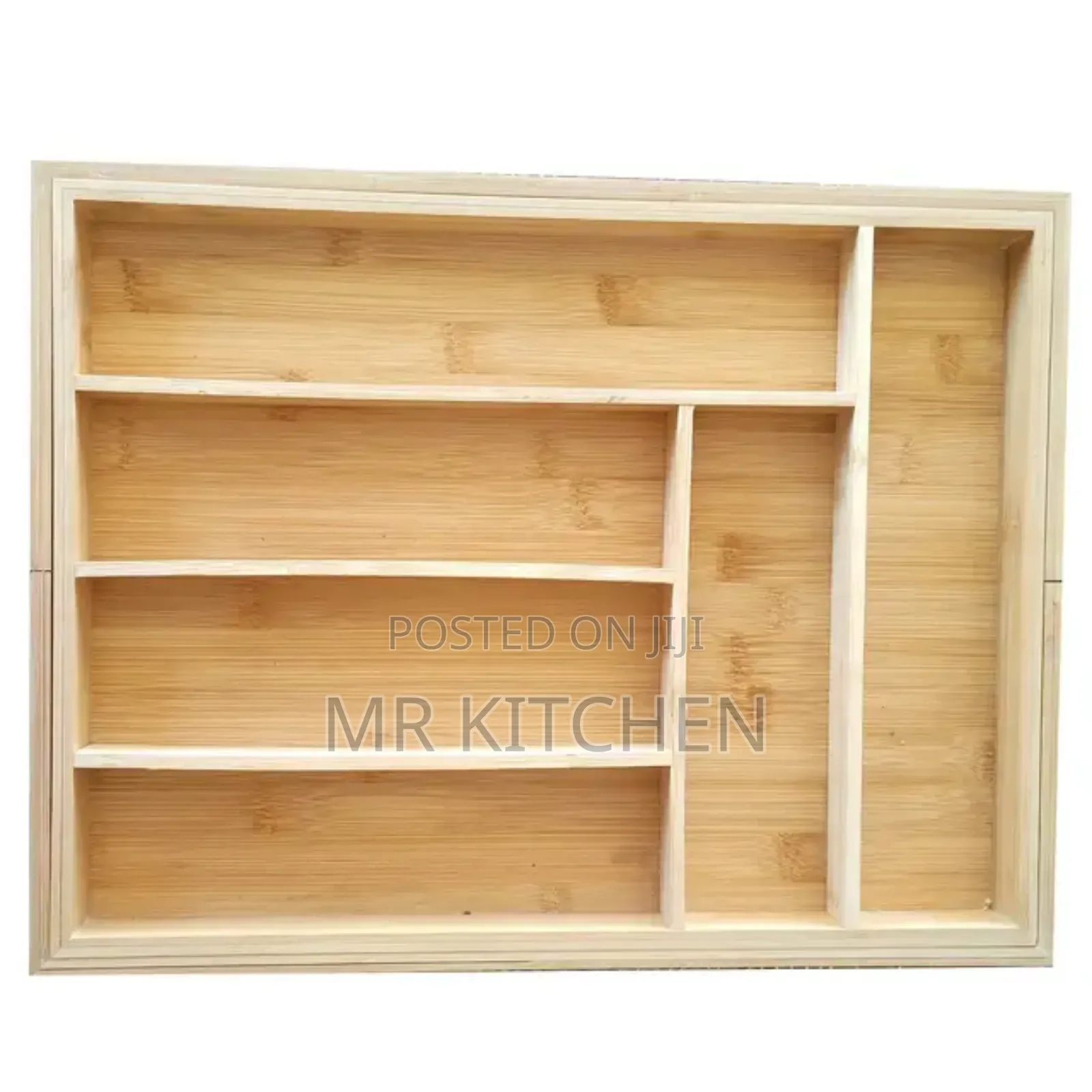 Wooden Cutlery Organizer