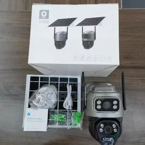 Duo Lense Solar 4g Wireless CCTV Camera