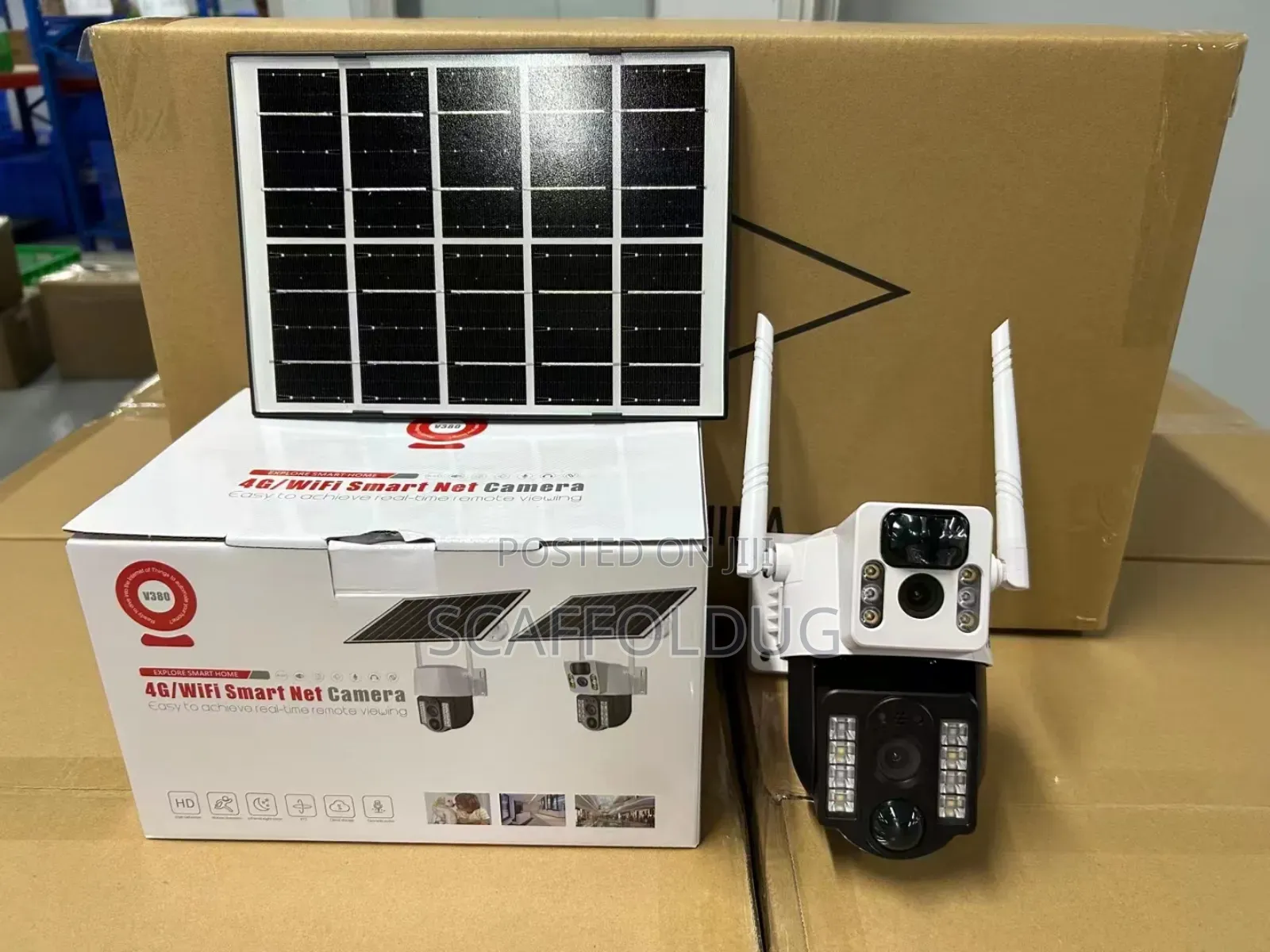 Duo Lense 4g Solar CCTV Camera