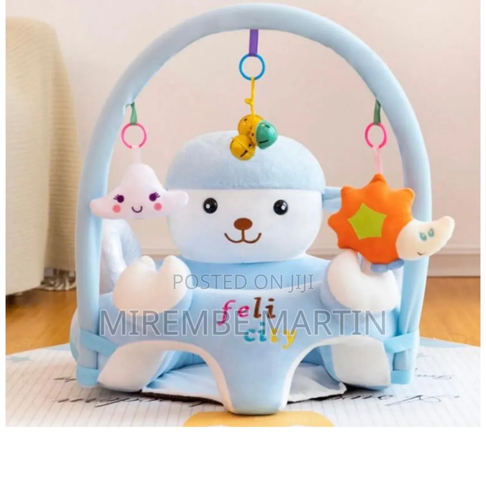 Baby Car Plush Seat .