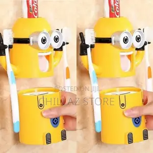Mounted Kids Toothbrush Holder