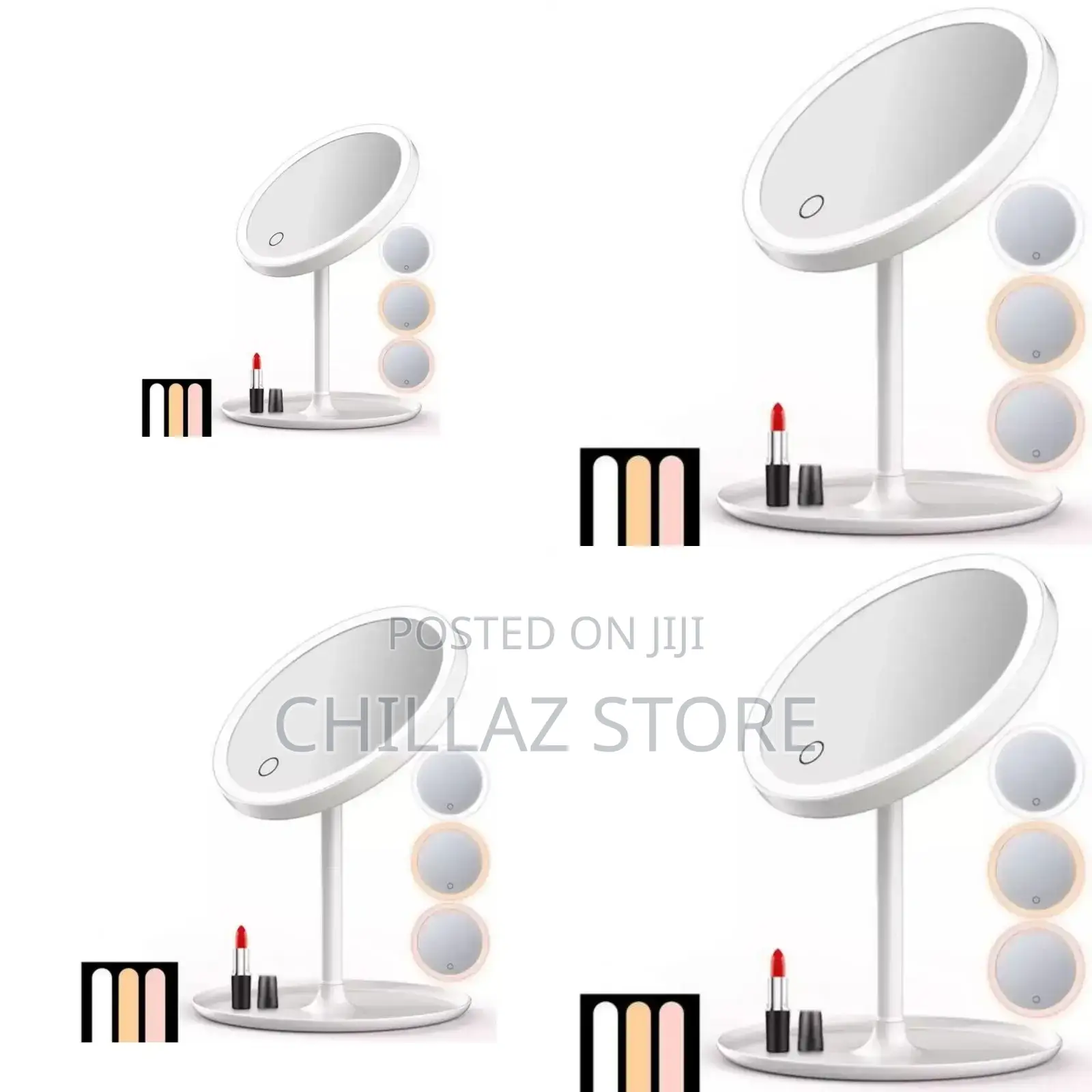 Woman Led Light Mirror
