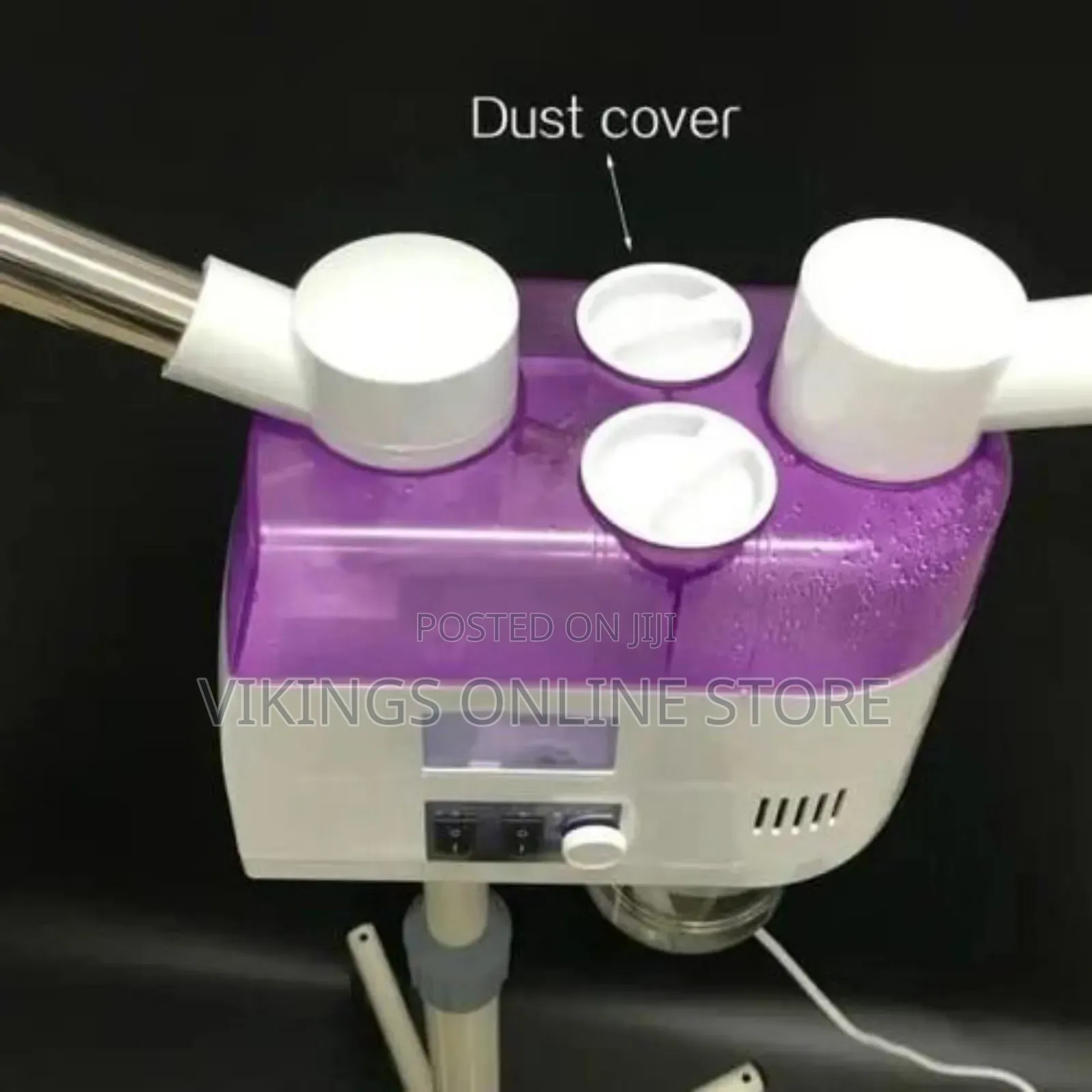 3 in 1 Hot and Cold Two Spray Heads Vaporizer Face Steamer