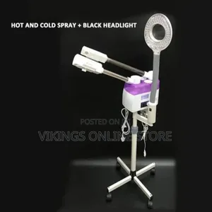 3 in 1 Hot and Cold Two Spray Heads Vaporizer Face Steamer