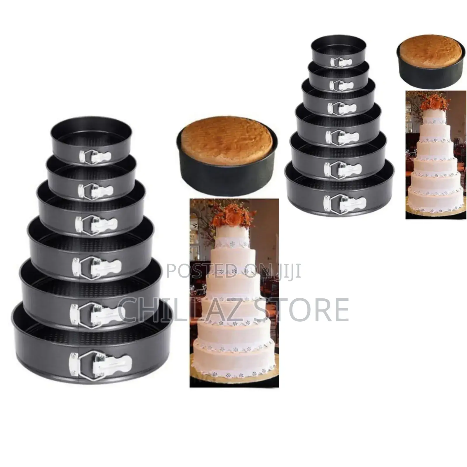 Stainless Steel Cale Mold Set