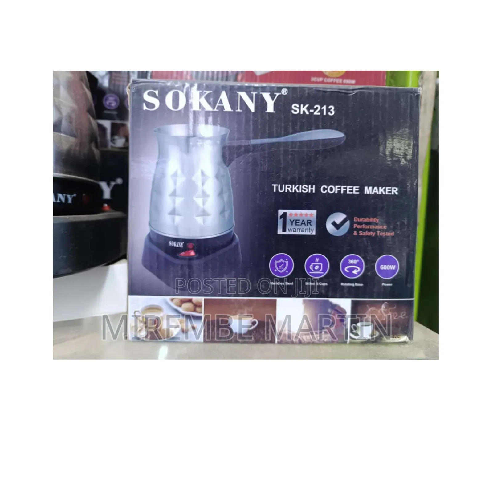 Sokany Turkish Coffee Maker.