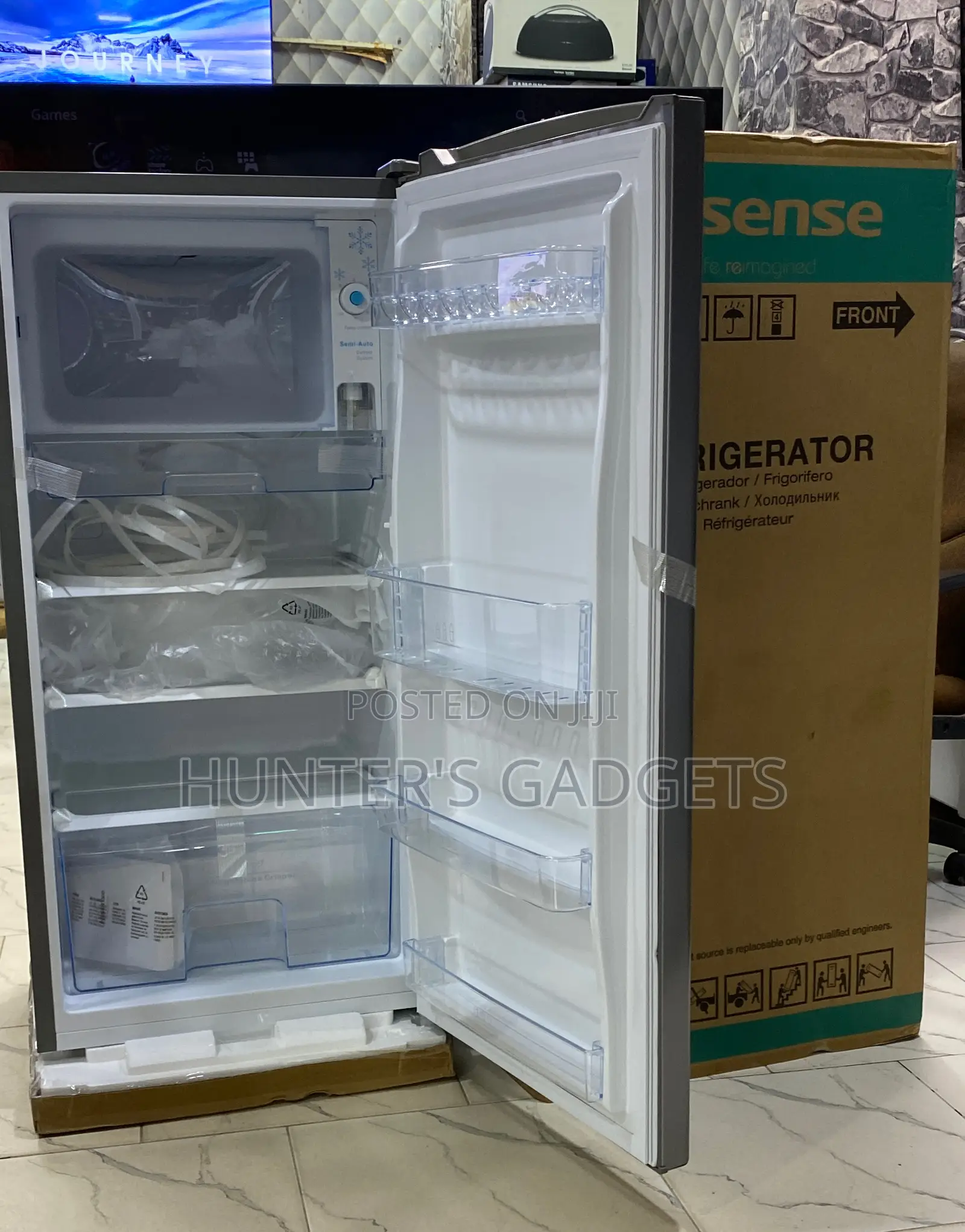 Hisense 195litres Single Brand New Refrigerator