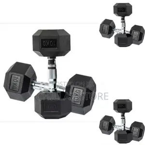 10 Kg Black Dumbbell