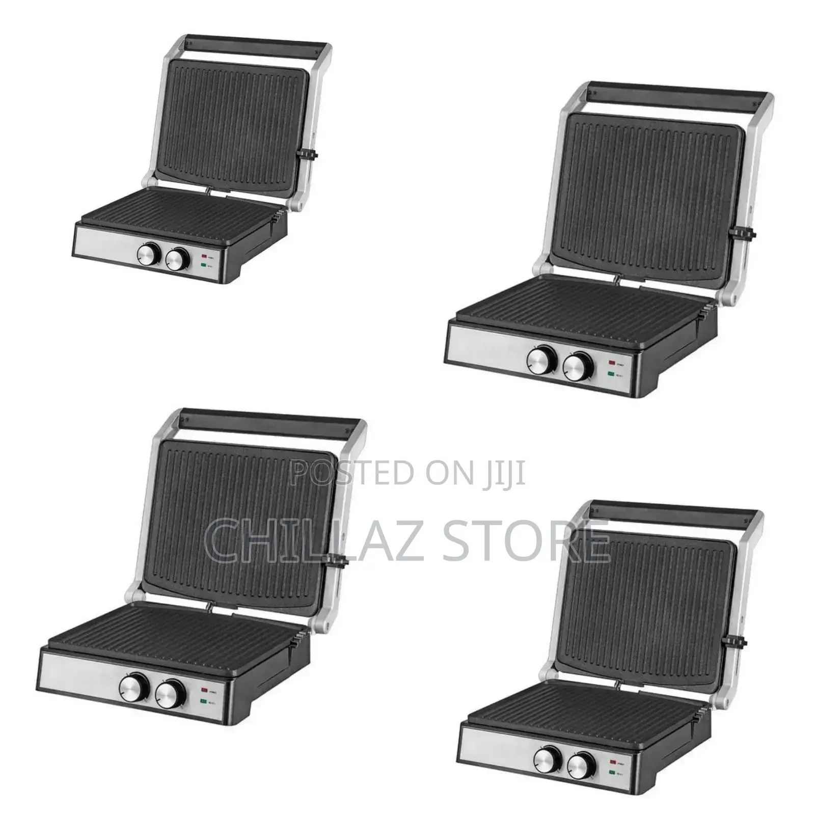 Double Electric BBQ Grill Press
