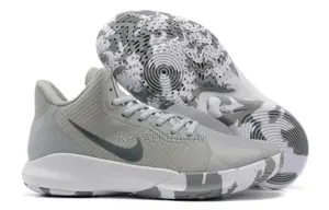Original Grey Nike Precision 3 Basketball Sneakers