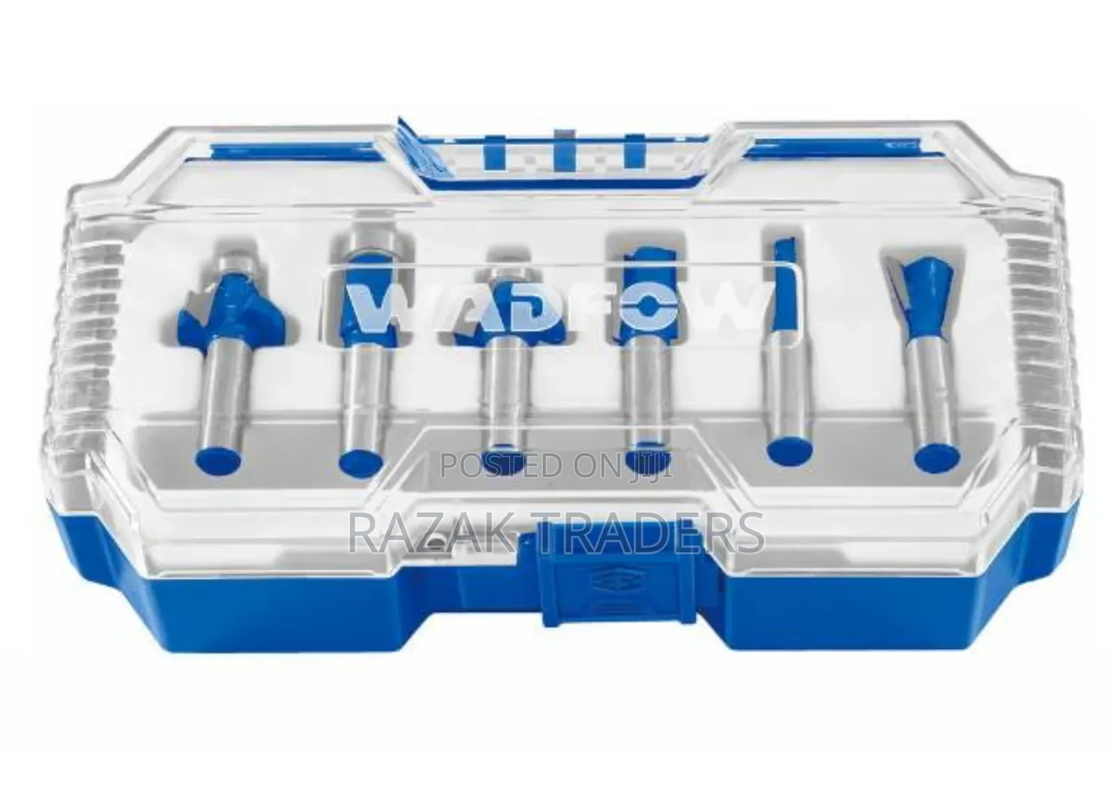 Wadfow 6pcs Router Bits Set 6mm
