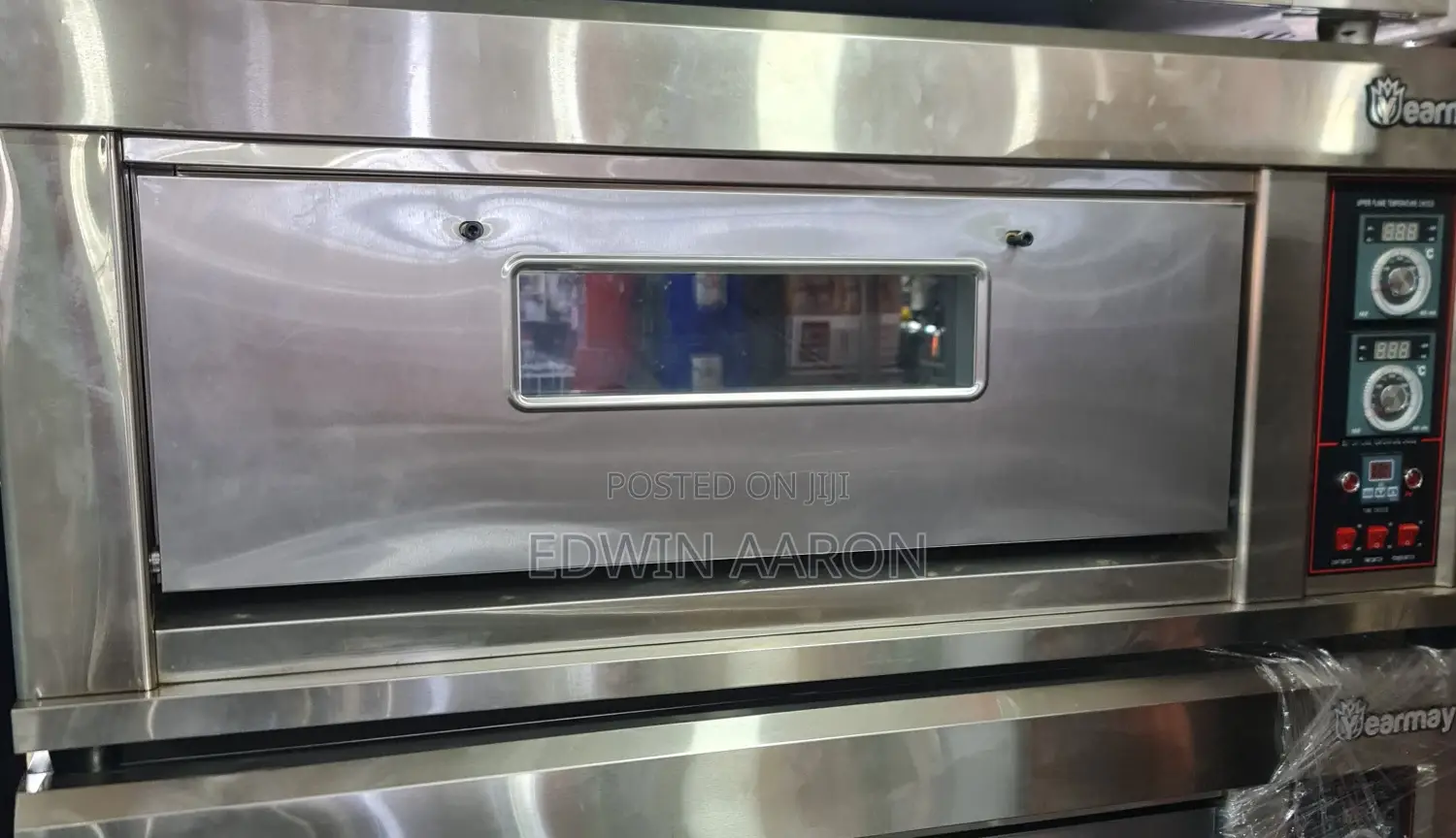 Commercial Single Deck Double Tray Oven
