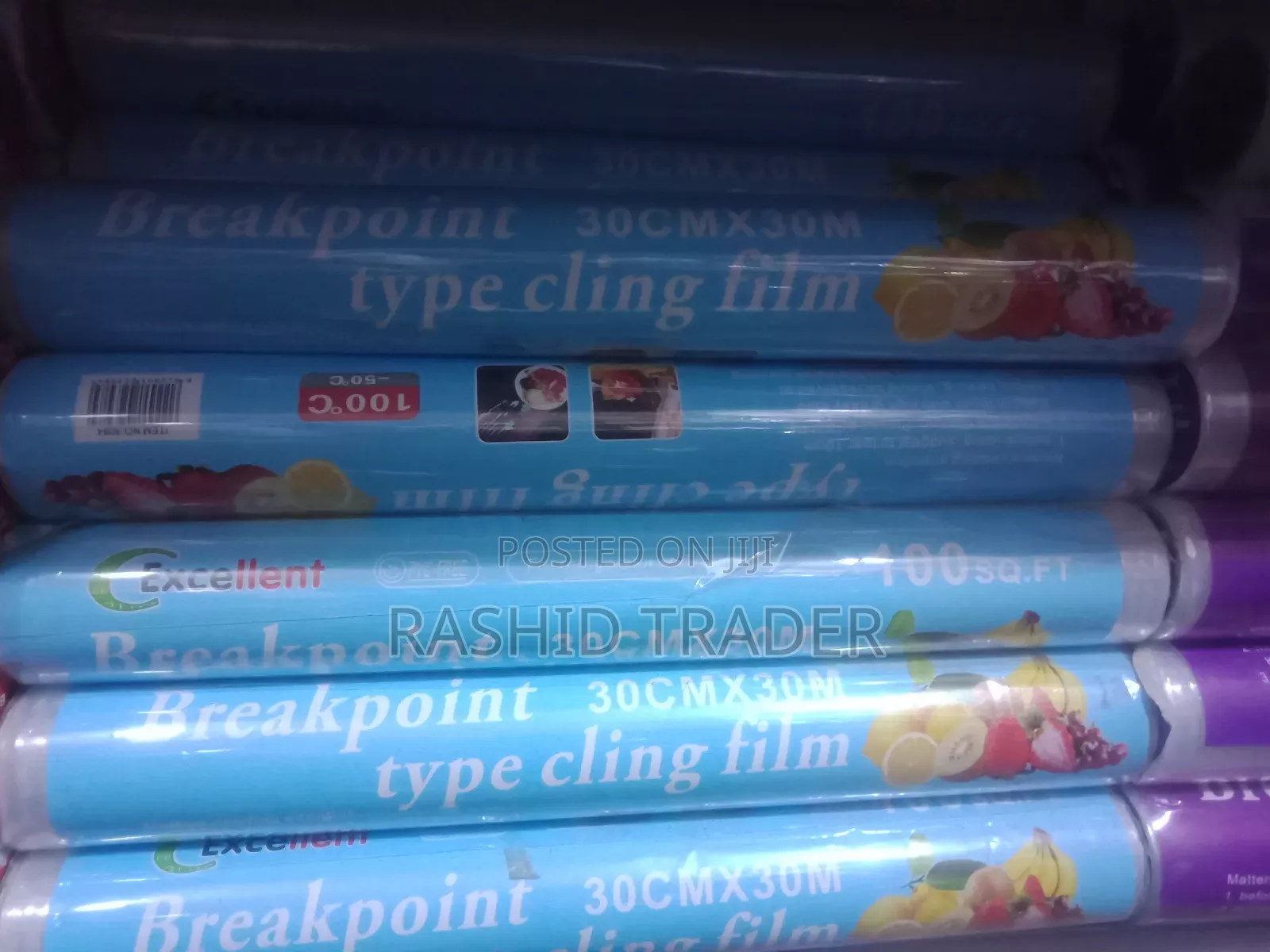 Cling Film Food Wrapping Paper 30cm by 30m
