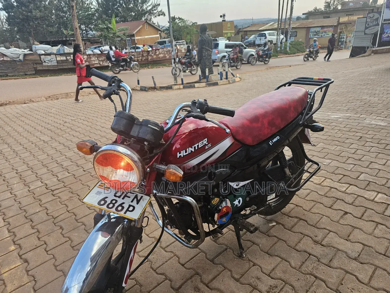 Hero Hunter 125 2023 Red